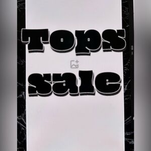 Tops on Sale!!!!